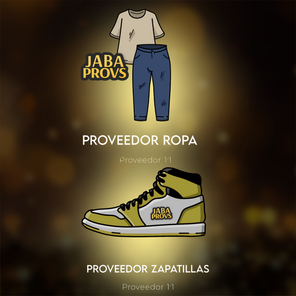 PACK PROVEEDOR ROPA Y ZAPATILLAS